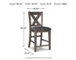 Ashley Express - Caitbrook Counter Height Dining Table and 4 Barstools