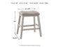 Ashley Express - Skempton Counter Height Dining Table and 4 Barstools