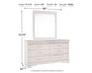 Anarasia Full Sleigh Headboard, Dresser and Mirror
