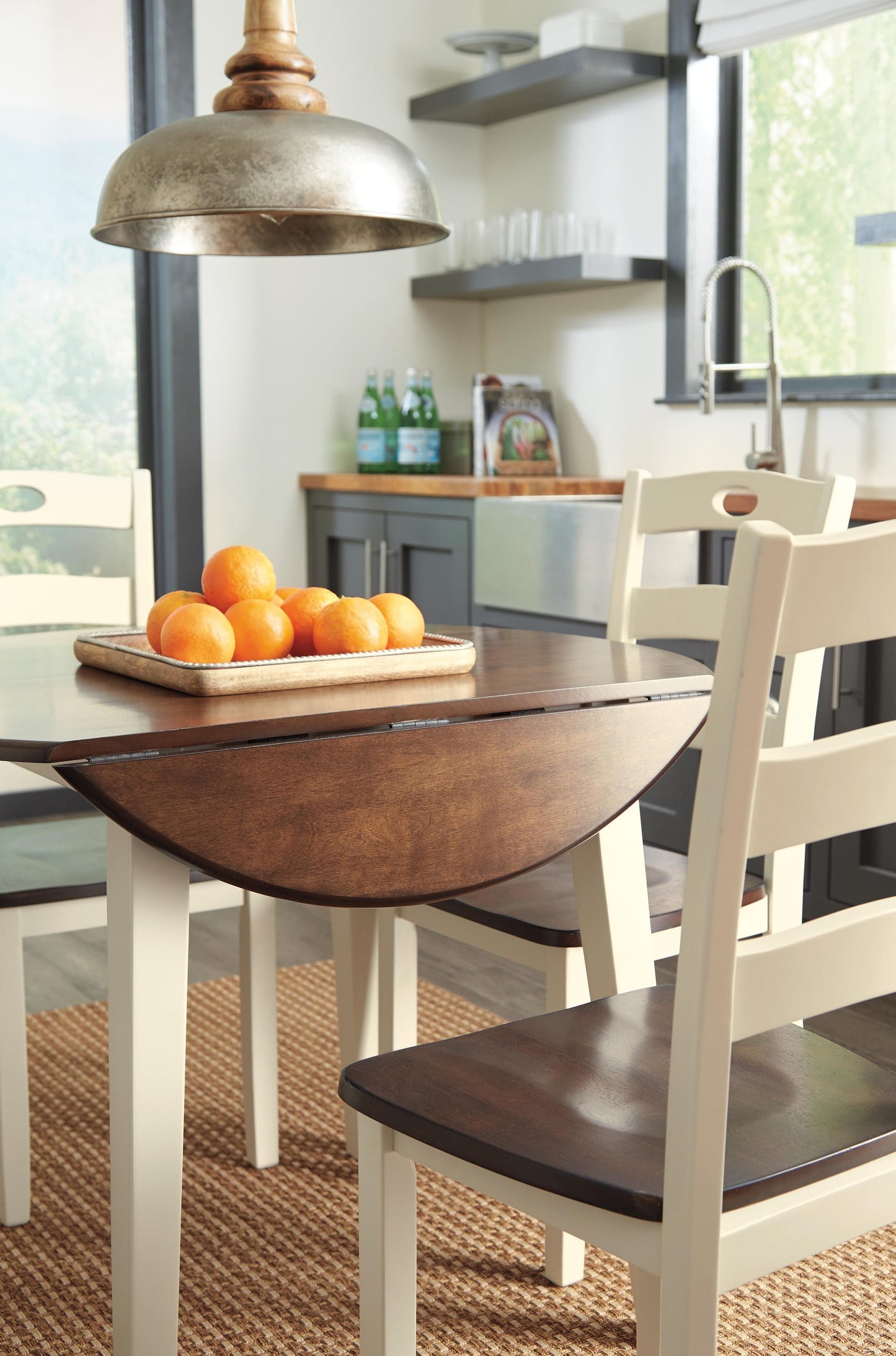 Ashley Express - Woodanville Dining Table and 4 Chairs