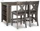 Ashley Express - Caitbrook Counter Height Dining Table and 2 Barstools