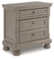 Lettner Queen Panel Bed with Mirrored Dresser, Chest and Nightstand