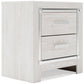 Altyra Queen Panel Bookcase Bed with Mirrored Dresser, Chest and Nightstand