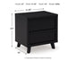 Danziar King Panel Bed, Dresser, Mirror and Nightstand
