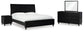 Danziar Queen Panel Bed, Dresser, Mirror and Nightstand