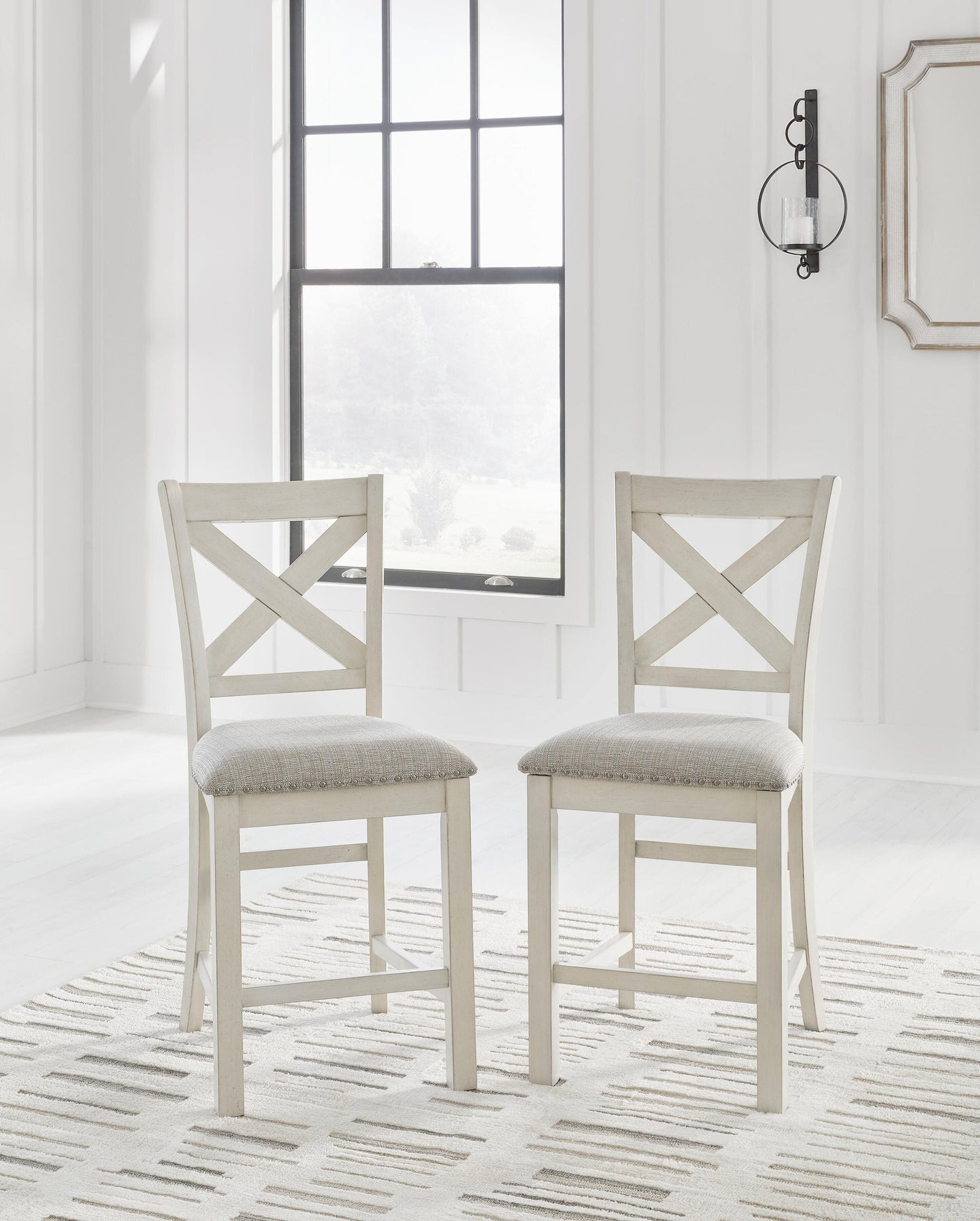 Robbinsdale Counter Height Dining Table and 4 Barstools