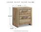 Hyanna Queen Panel Storage Bed, Dresser, Mirror, Chest and Nightstand