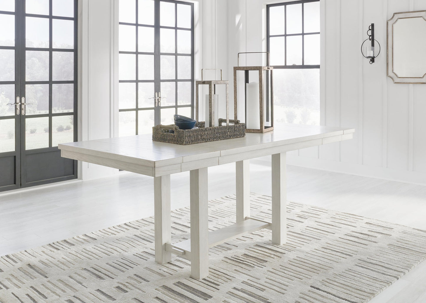 Robbinsdale Counter Height Dining Table and 6 Barstools