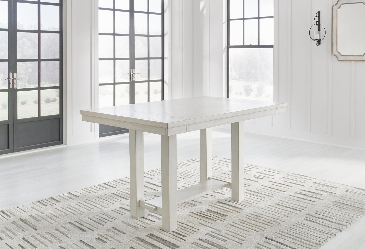 Robbinsdale Counter Height Dining Table and 6 Barstools