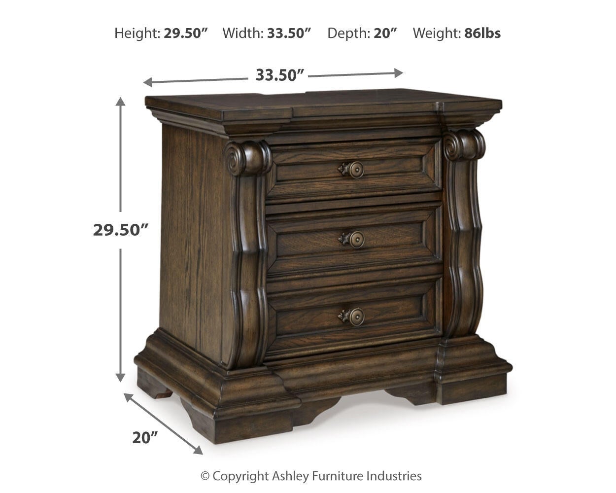 Maylee Queen Upholstered Bed, Dresser, Mirror, Chest and Nightstand