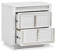 Chalanna Queen Upholstered Storage Bed, Dresser, Mirror, Chest and Nightstand