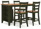 Ashley Express - Gesthaven Counter Height Dining Table and 4 Barstools