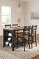 Ashley Express - Gesthaven Counter Height Dining Table and 4 Barstools