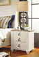 Willowton Queen Panel Bed with Mirrored Dresser and Nightstand