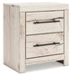 Lawroy Queen Panel Bed with Storage, Dresser, Mirror, Chest and Nightstand