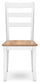Ashley Express - Gesthaven Dining Table and 2 Chairs