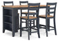 Ashley Express - Gesthaven Counter Height Dining Table and 4 Barstools