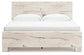 Lawroy King Panel Bed with Storage, Dresser and Mirror