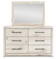 Lawroy King Panel Bed, Dresser and Mirror