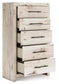 Lawroy Full Panel Storage Bed, Dresser, Mirror, Chest and Nightstand