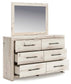 Lawroy Queen Panel Storage Bed, Dresser and Mirror