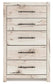 Lawroy Full Panel Headboard, Dresser, Mirror, Chest and Nightstand