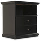 Maribel King Panel Bed, Dresser, Mirror and Nightstand