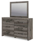 Urbanoore Full Panel Storage Bed, Dresser and Mirror