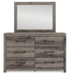 Urbanoore Twin Panel Storage Bed, Dresser, Mirror, Chest and Nightstand