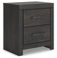Delmorta Twin Panel Storage Bed, Dresser, Mirror and Nightstand