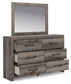 Urbanoore Queen Panel Bed, Dresser and Mirror