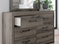Urbanoore Twin Panel Storage Bed, Dresser and Mirror
