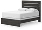 Delmorta Queen Panel Bed, Dresser, Mirror and Nightstand