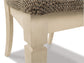 Bolanburg Dining Table and 4 Chairs and Bench with Storage
