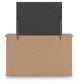 Rusticott King Poster Bed, Dresser, Mirror and Nightstand