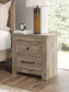 Rusticott King Poster Bed, Dresser, Mirror and Nightstand