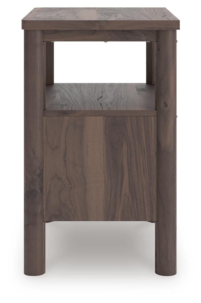 Pamytta Twin Upholstered Panel Bed, Dresser, Mirror, Chest and Nightstand