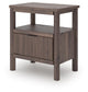 Cadmori King Panel Platform Bed, Dresser, Mirror and Nightstand