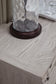 Bruchandi California King Upholstered Panel Bed with Mirrored Dresser and Nightstand