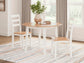 Ashley Express - Gesthaven Dining Table and 2 Chairs