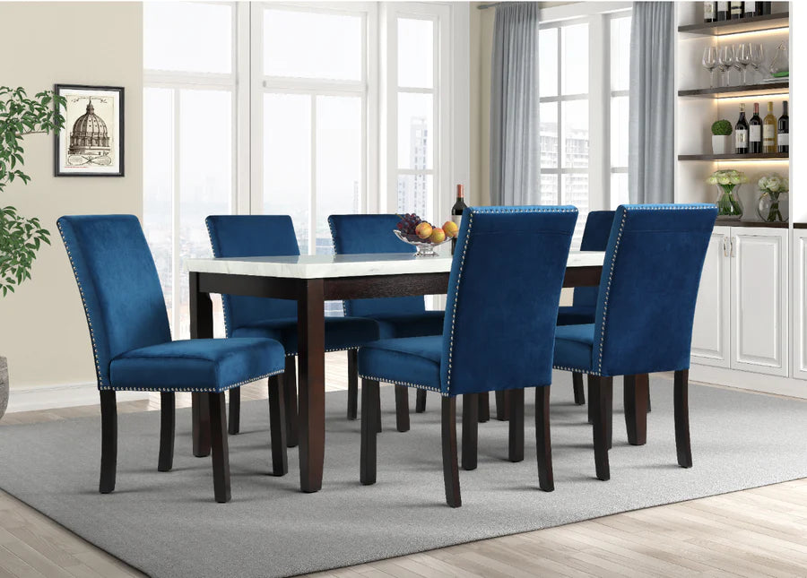 CHARLES DINING SET (T+6 Chairs)