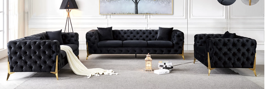 Bruno Sofa Loveseat and Chair