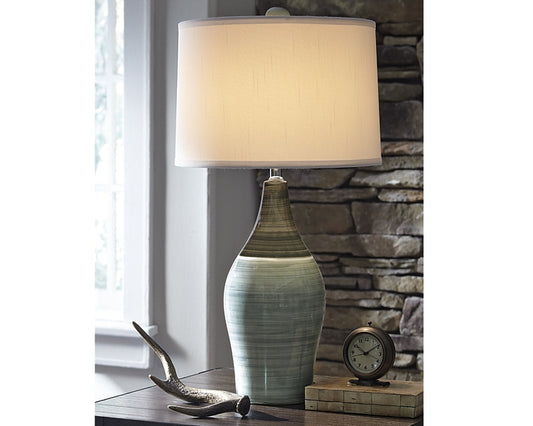 Ashley Express - Niobe Ceramic Table Lamp (2/CN)