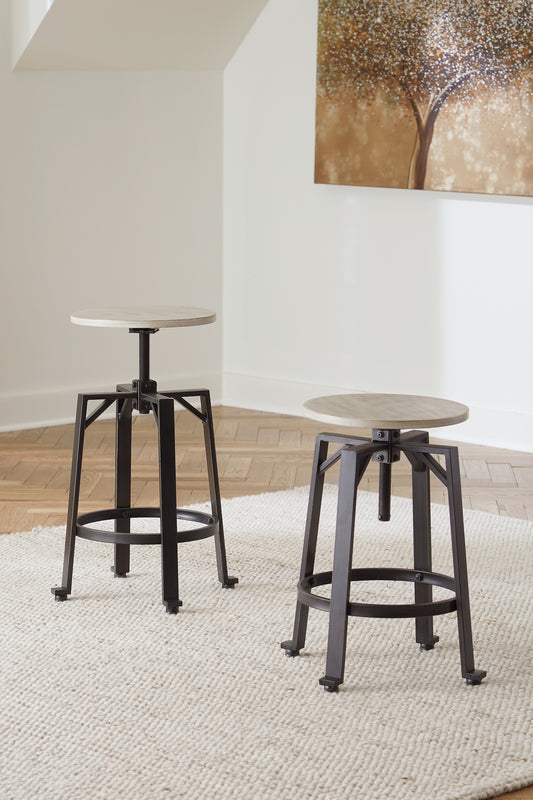 Ashley Express - Karisslyn Swivel Stool (2/CN)