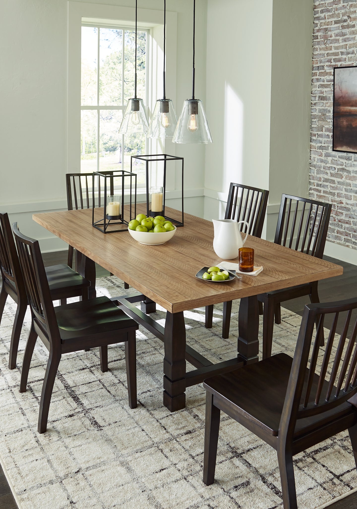 Dining table and chairs warehouse best sale
