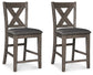 Ashley Express - Caitbrook Counter Height Dining Table and 2 Barstools