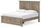 Yarbeck  Panel Bed With Storage