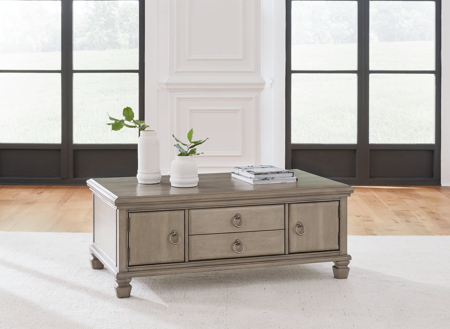 Ashley Express - Lexorne Coffee Table with 2 End Tables