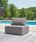 Ashley Express - Bree Zee 8-Piece Outdoor Sectional with Lounge Chair