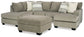 Creswell 2-Piece Sectional with Ottoman
